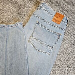 Tommy Bahama Sand Drifter Authentic Mens 34x32 Light Wash Straight Leg Jeans